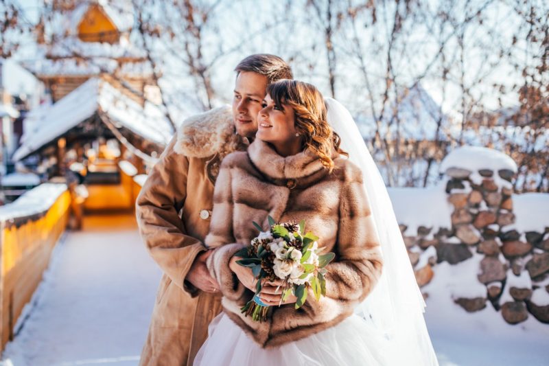 Свадебная фотосессия зимой: 120+ завораживающих идей