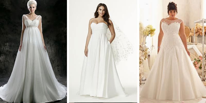 Как выбрать идеальное свадебное платье по типу телосложения