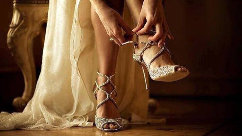 Идеи свадебных туфель для невесты