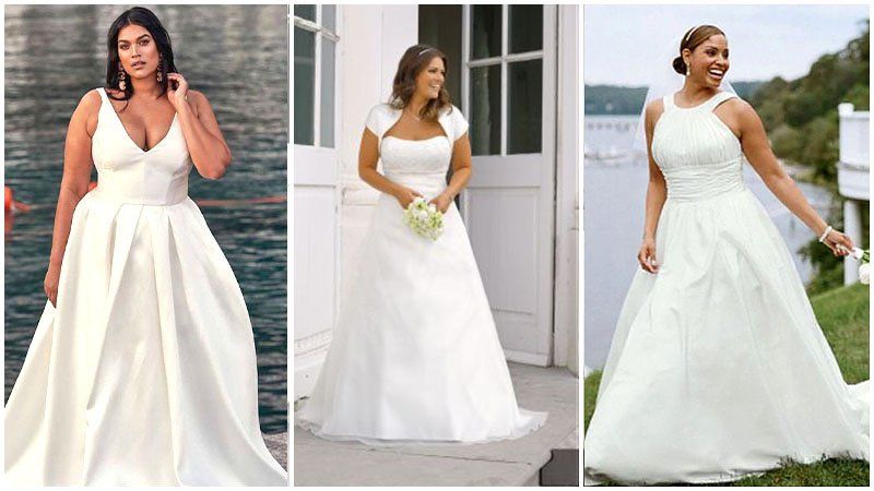 Свадебные платья с простым и стильным дизайном