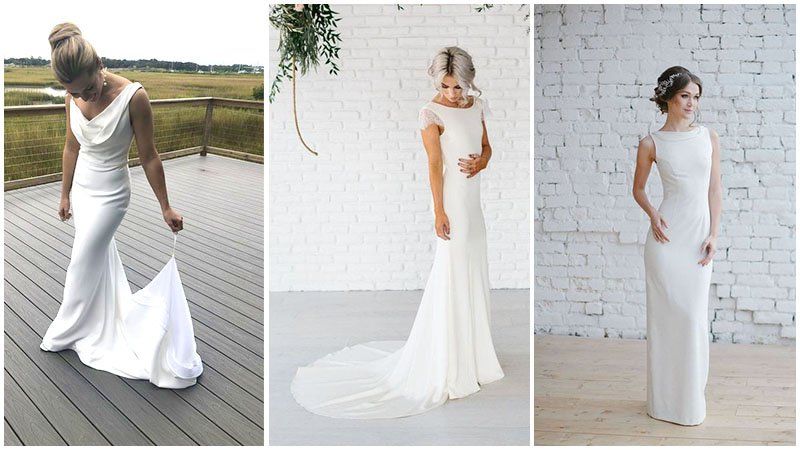 Идеи свадебных платьев с простым и стильным дизайном