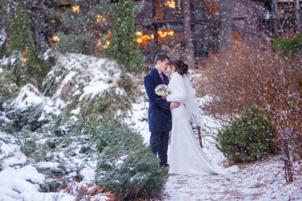 Идеи для свадебной фотосессии зимой