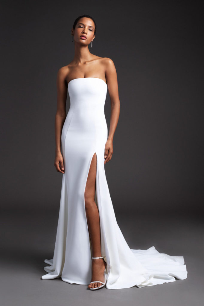 Модные свадебные платья 2023 в стиле минимализм