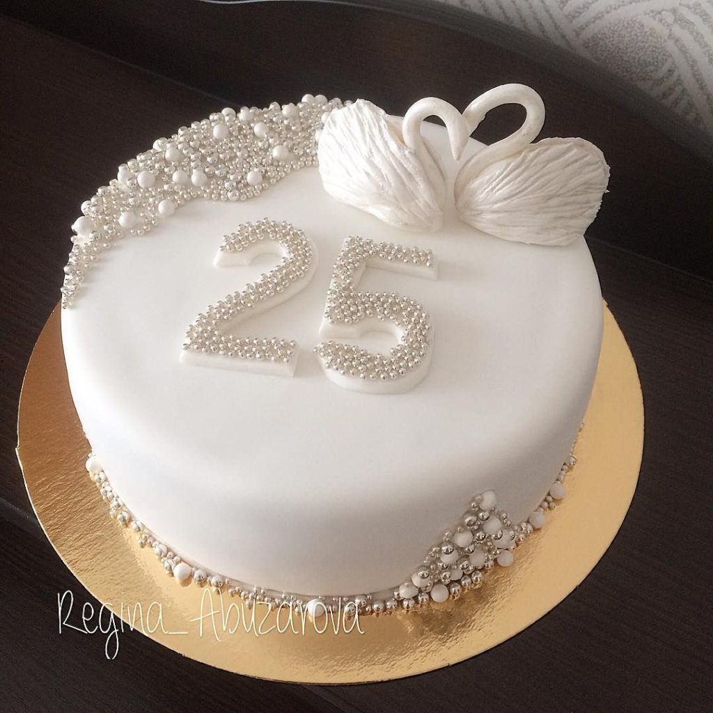 Торт на годовщину свадьбы 20 лет