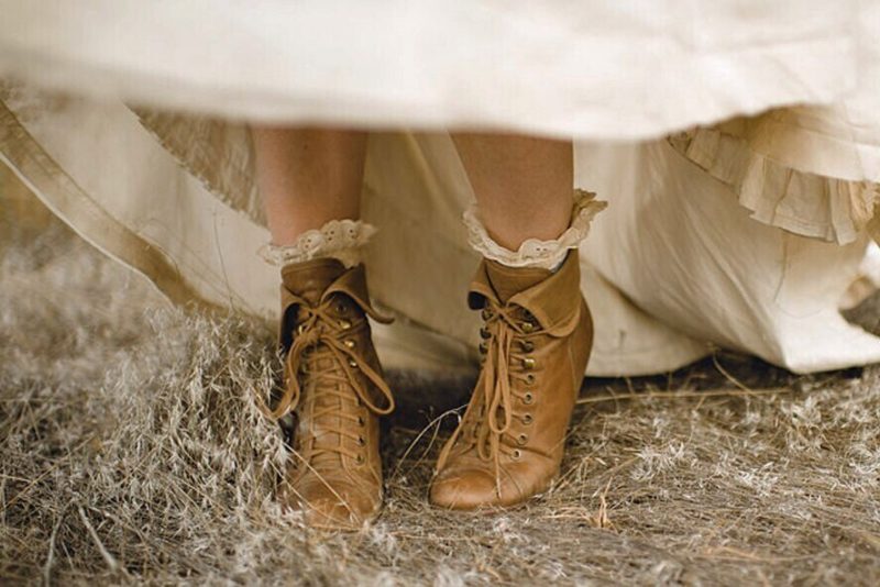Обувь для невесты на свадьбу в стиле бохо