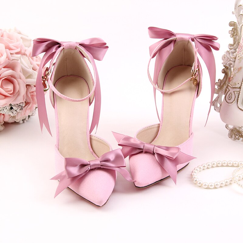 Обувь для невесты в розовом