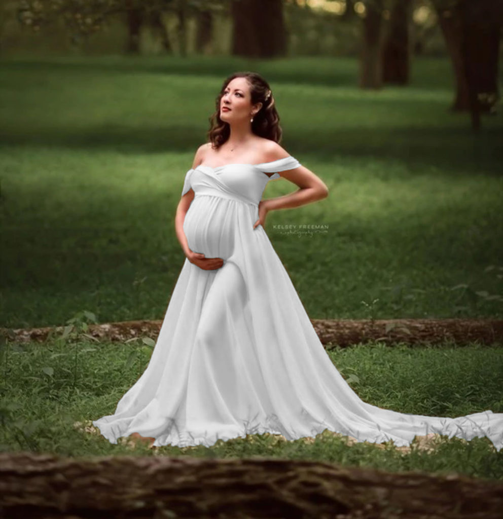 Платье для беременной невесты