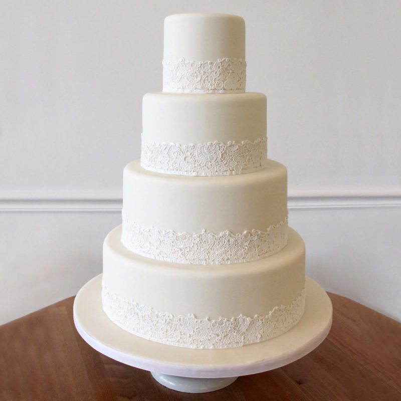 Текстурные свадебные торты