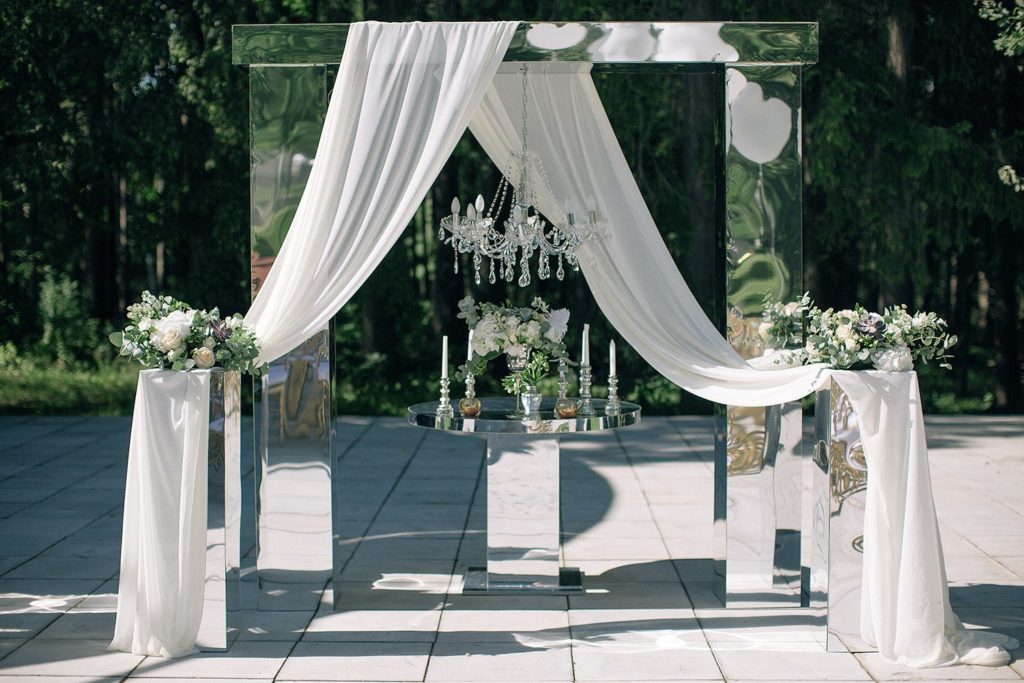 Свадебная арка зеркальная
