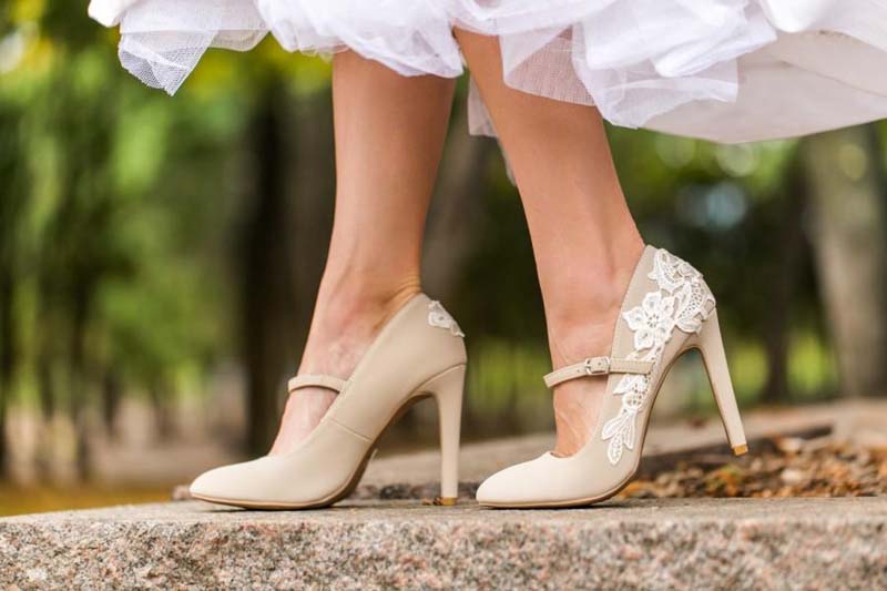 Туфли под венчальное платье